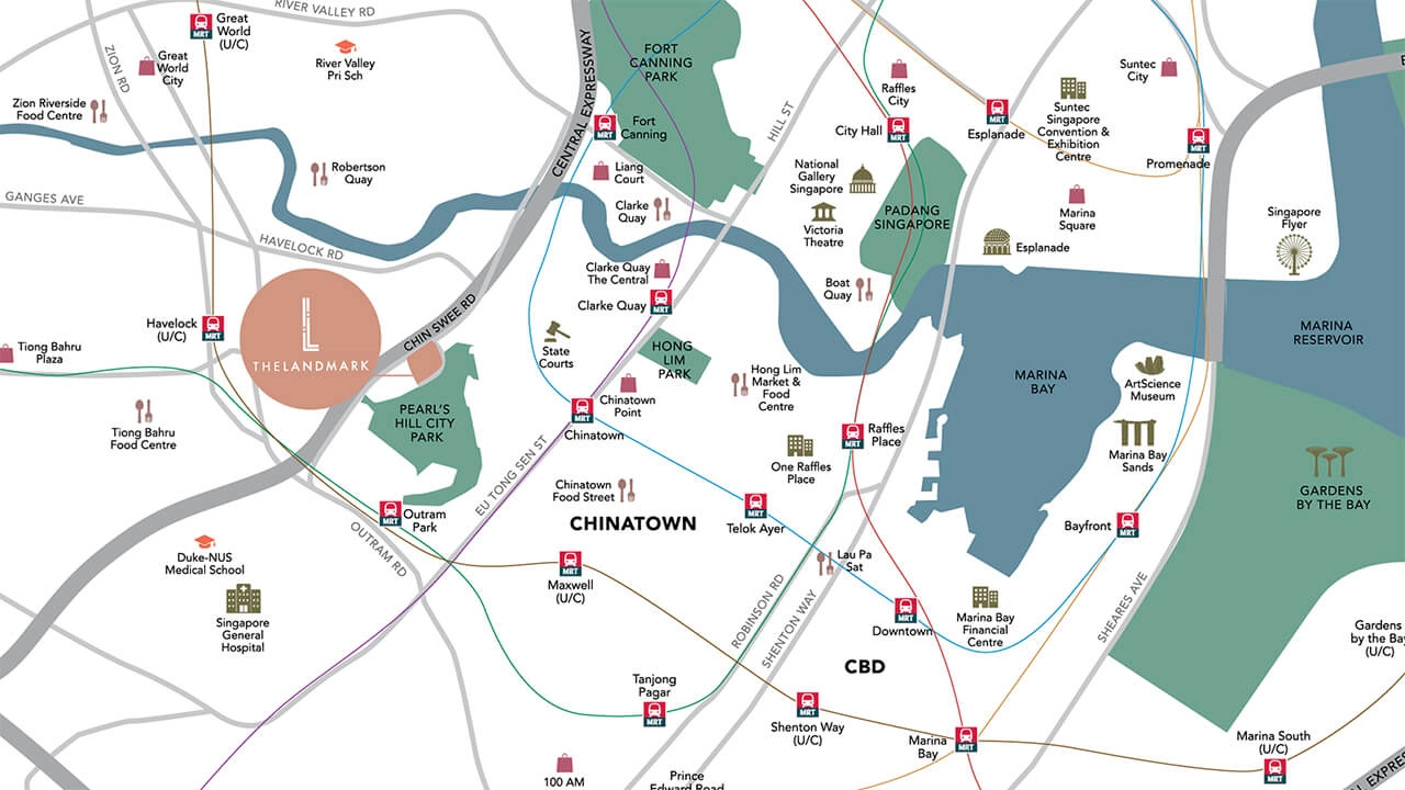The-Landmark-Location-Map