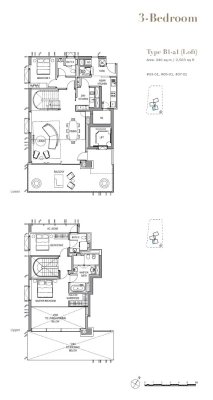 3 Orchard By The Park 乌节三翠林 floor plan