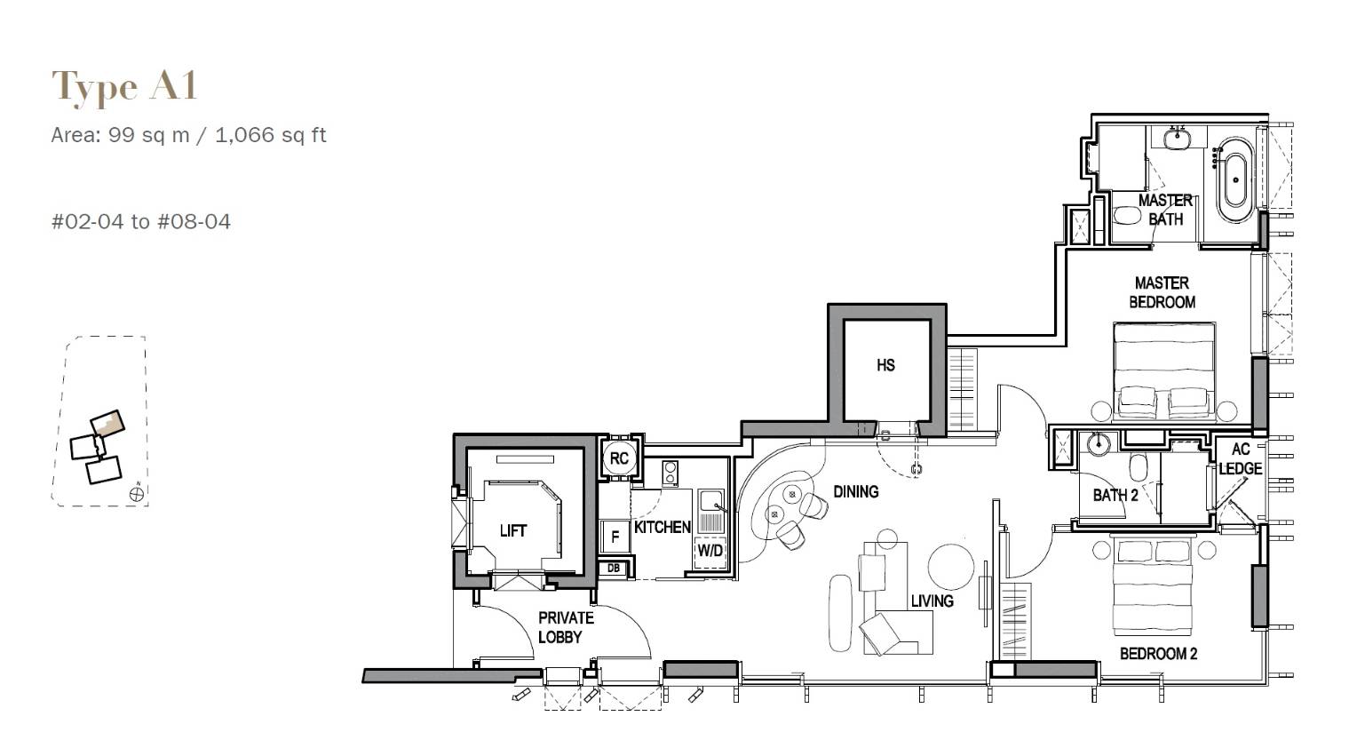 3 Orchard By The Park 乌节三翠林 floor plan