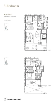 3 Orchard By The Park 乌节三翠林 floor plan
