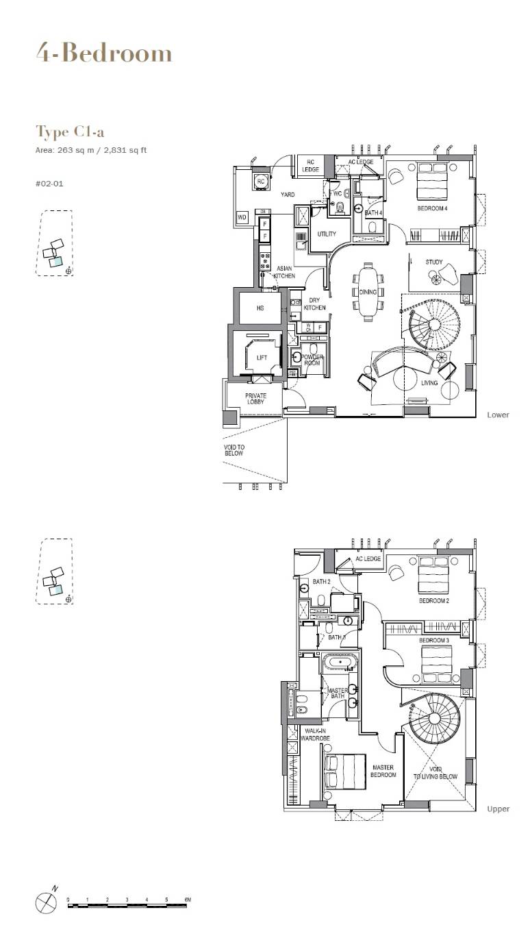 3 Orchard By The Park 乌节三翠林 floor plan