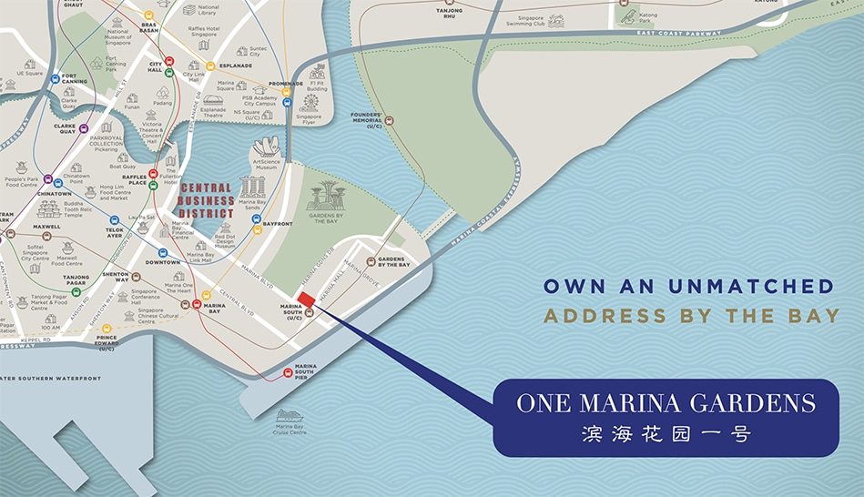 One Marina Gardens floor plan