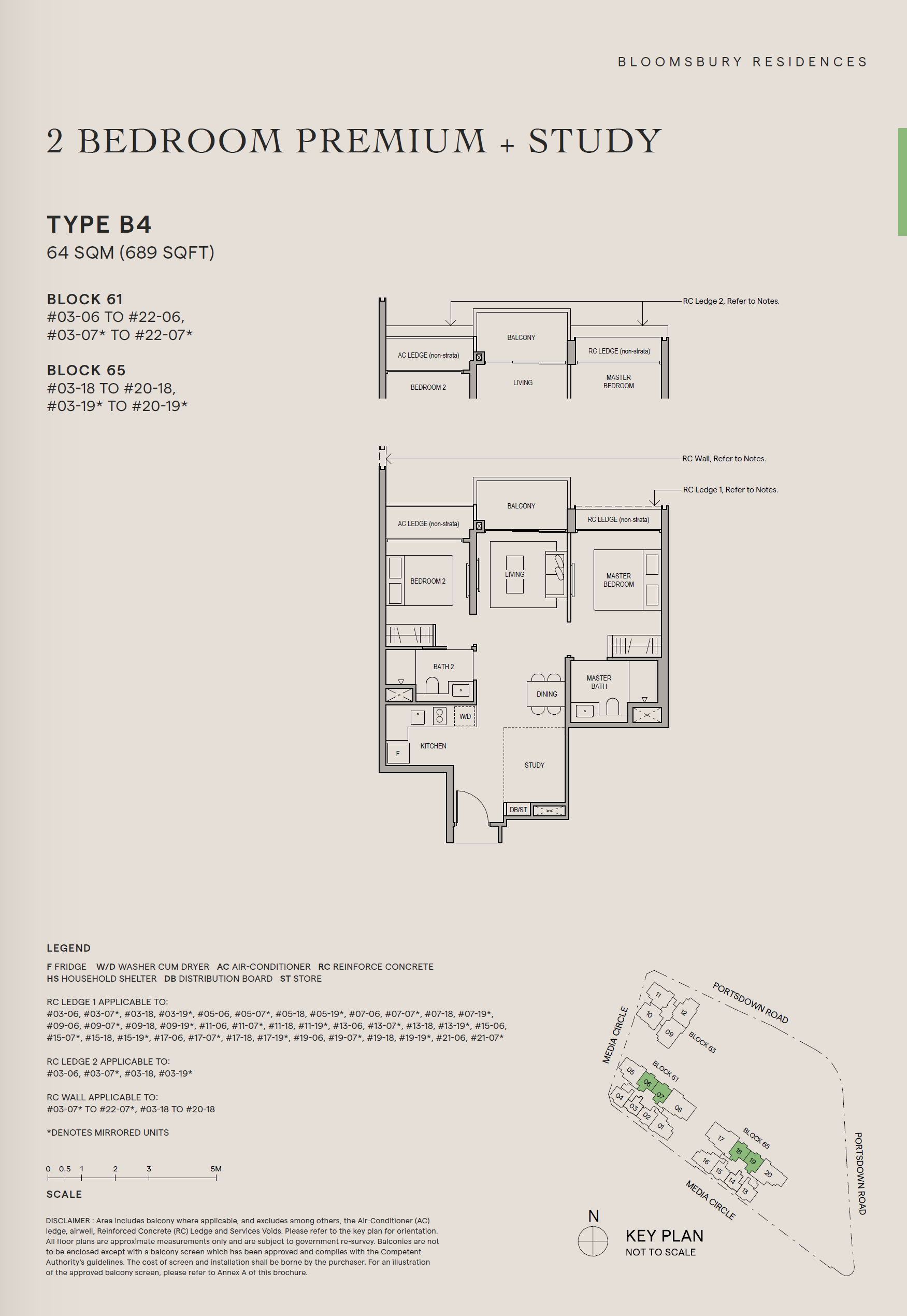 Bloomsbury Residences floor plan