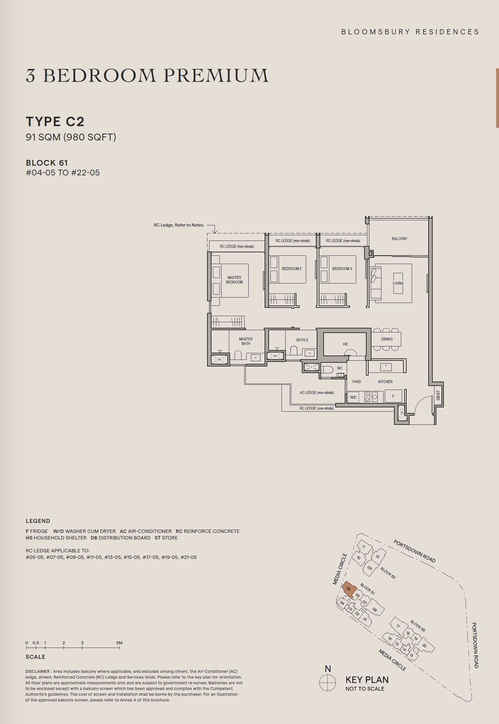 Bloomsbury Residences floor plan