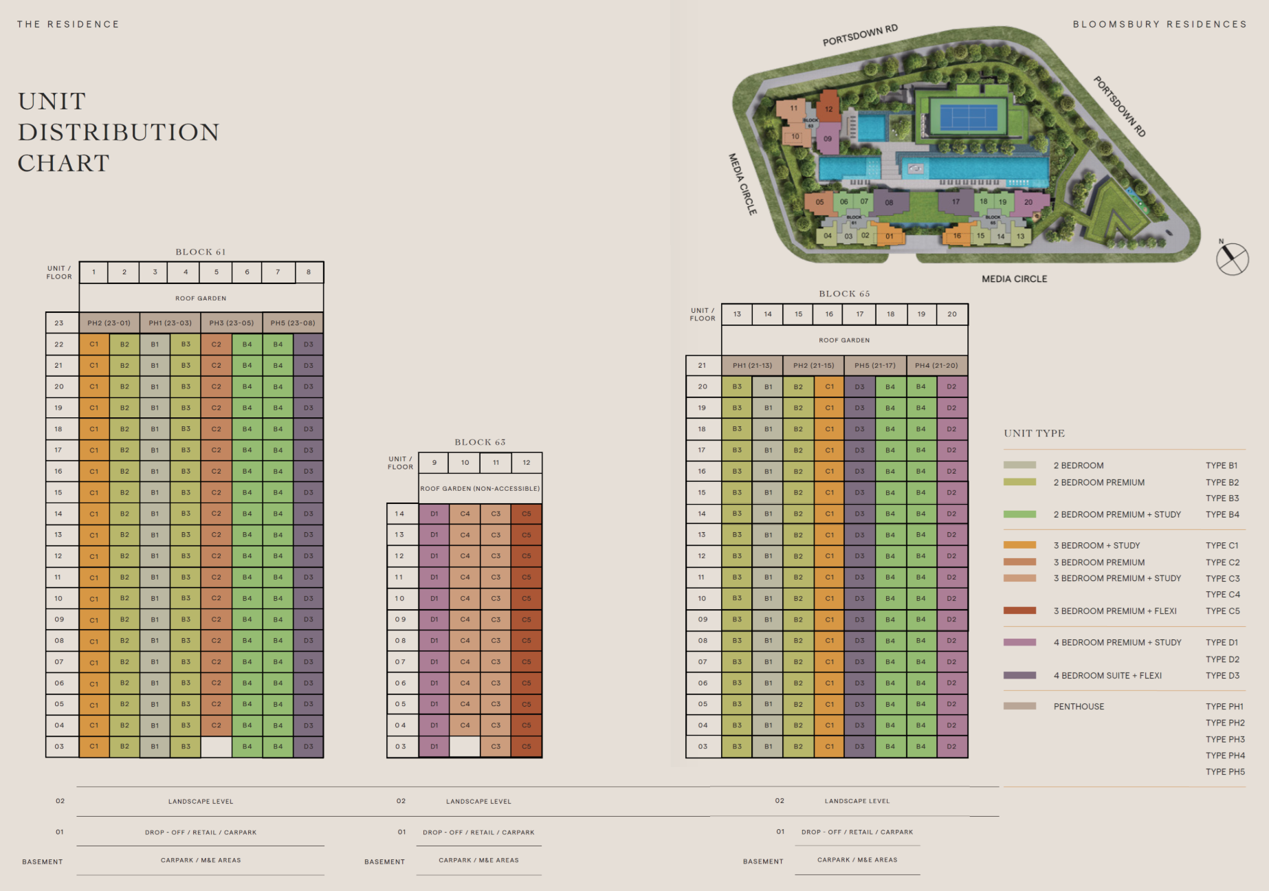 Bloomsbury Residences floor plan