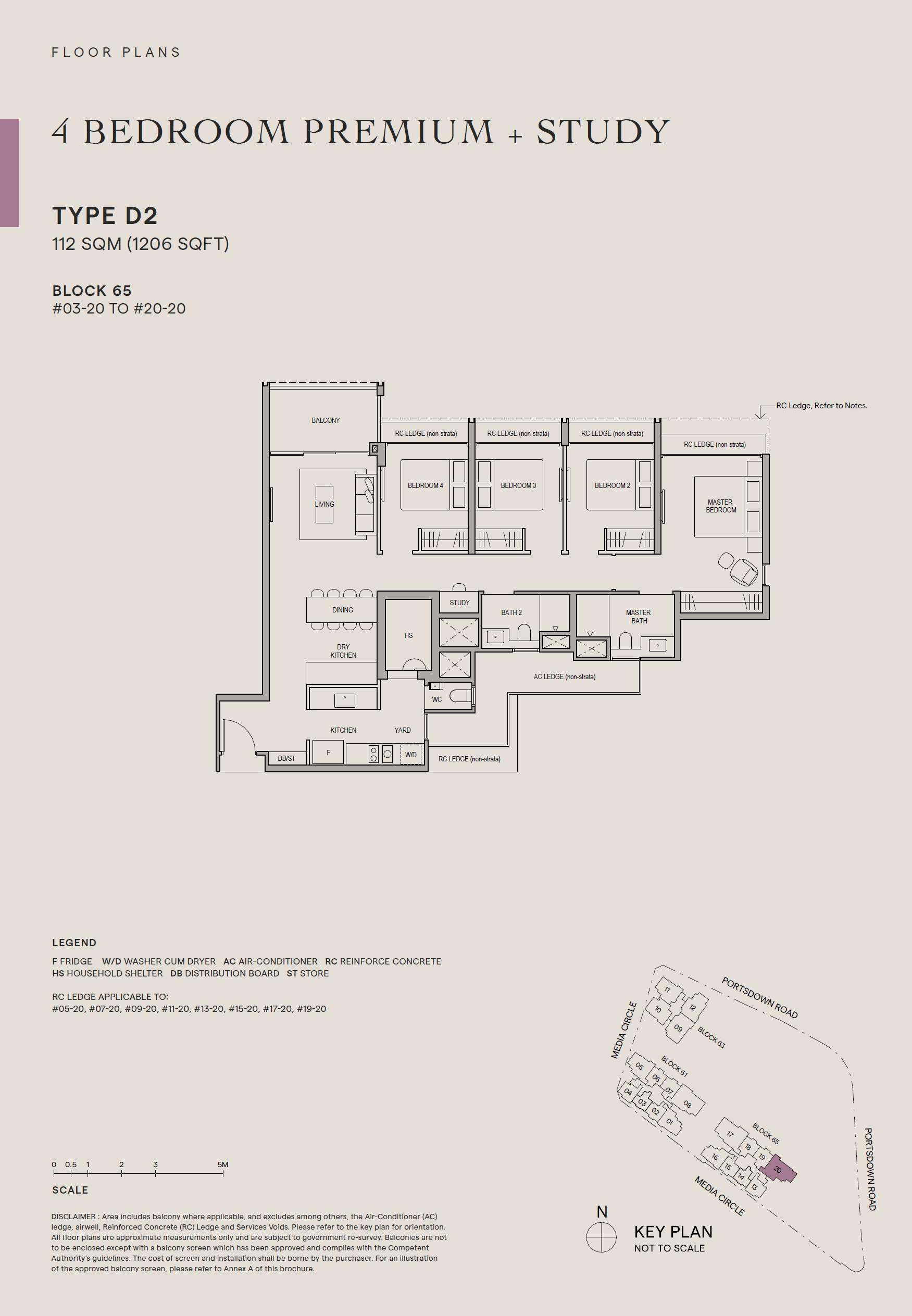 Bloomsbury Residences floor plan