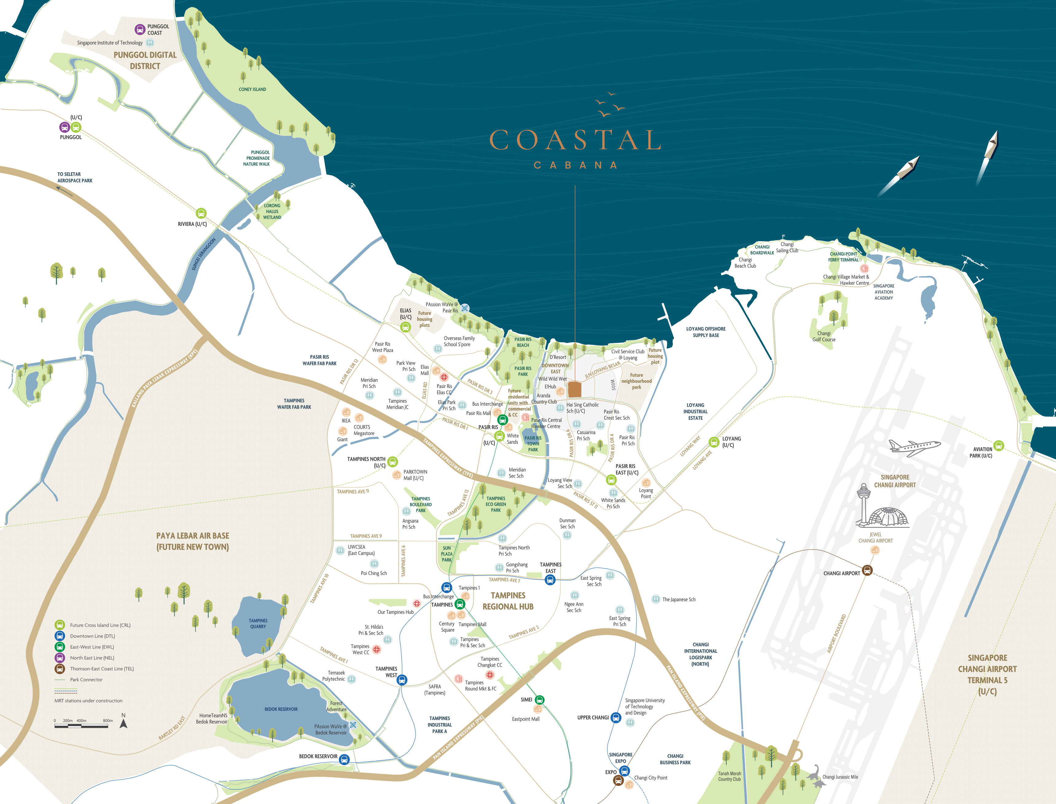 Coastal Cabana EC floor plan