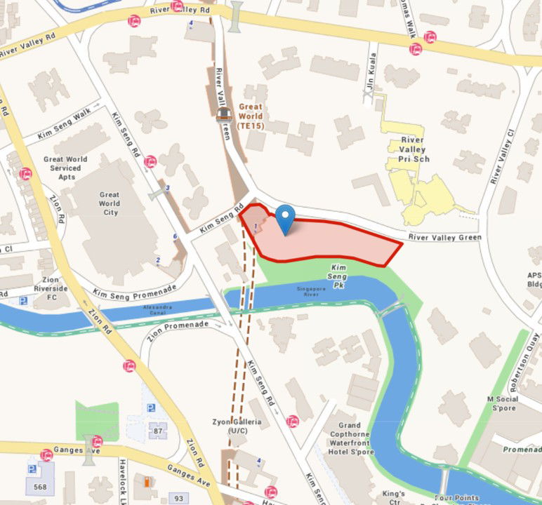 River Modern 瑞河豪苑 floor plan