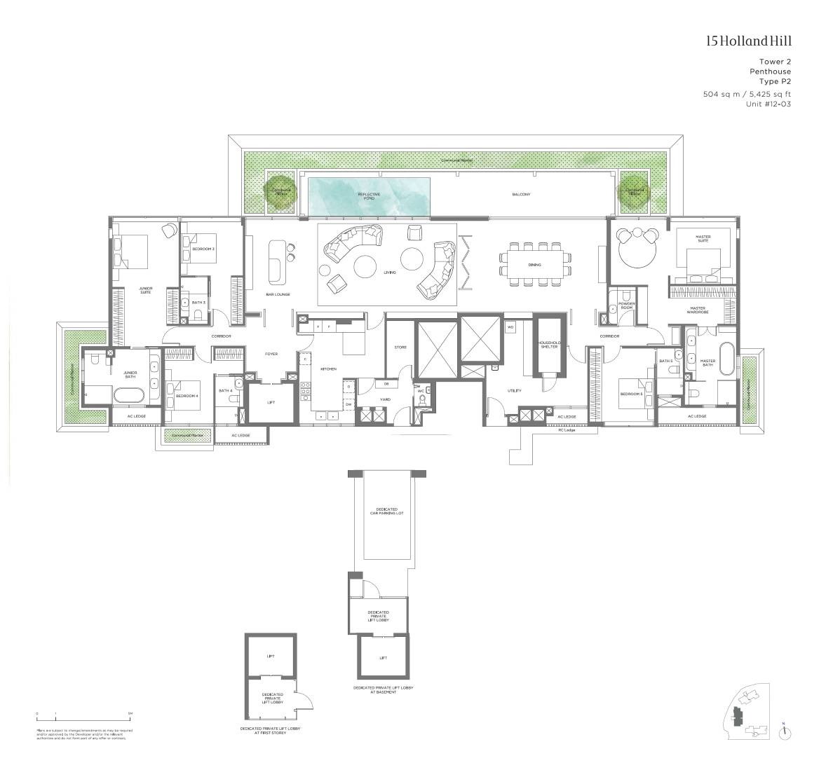 15 Holland Hill floor plan