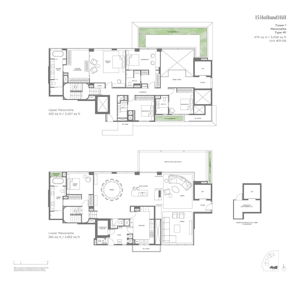 15 Holland Hill floor plan