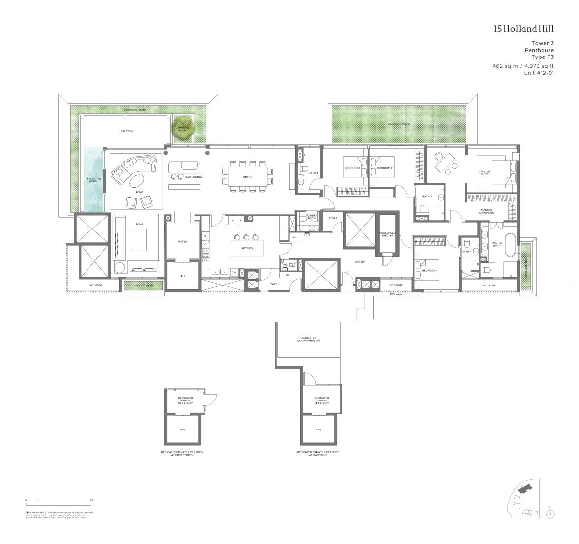 15 Holland Hill floor plan