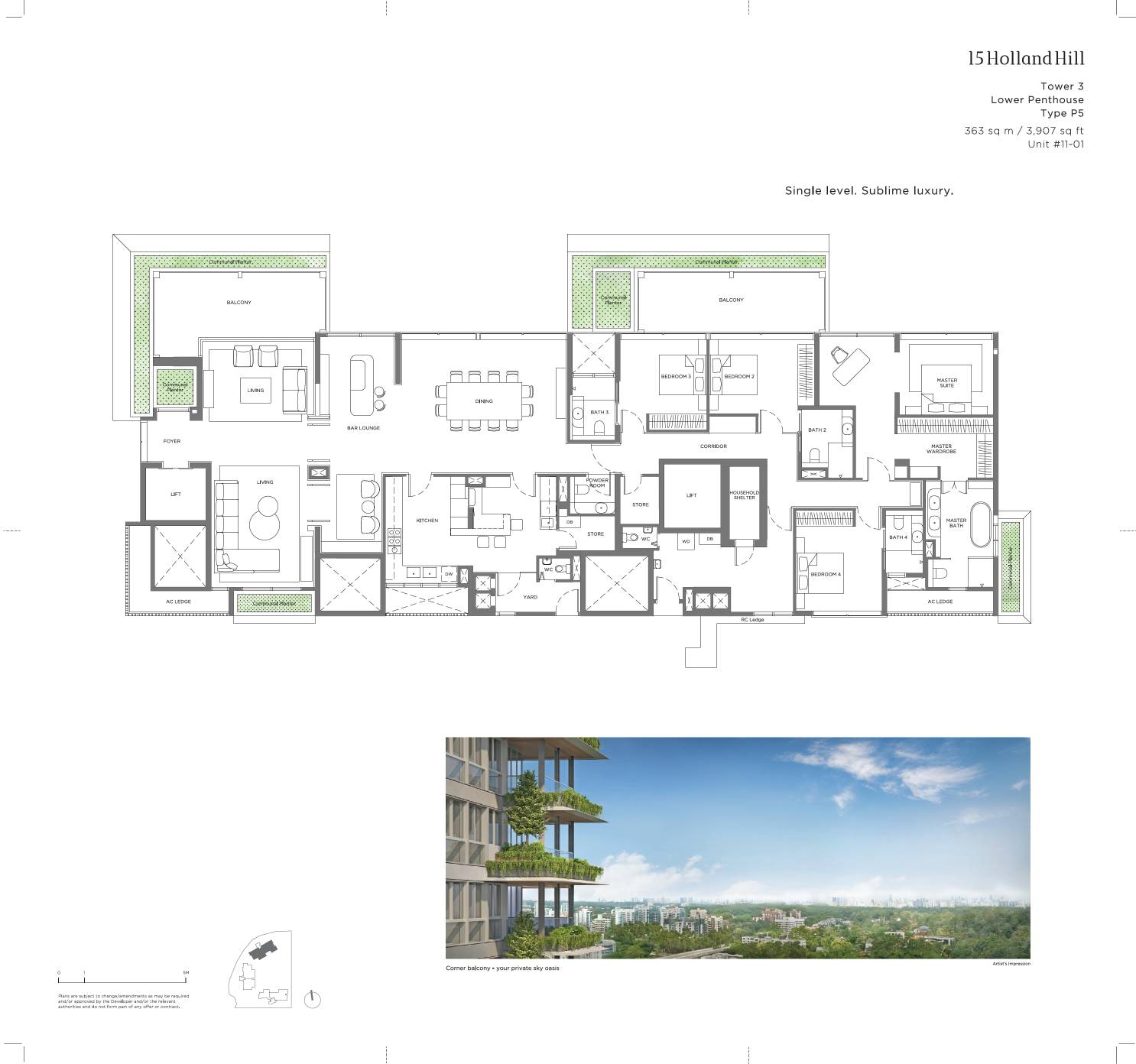 15 Holland Hill floor plan