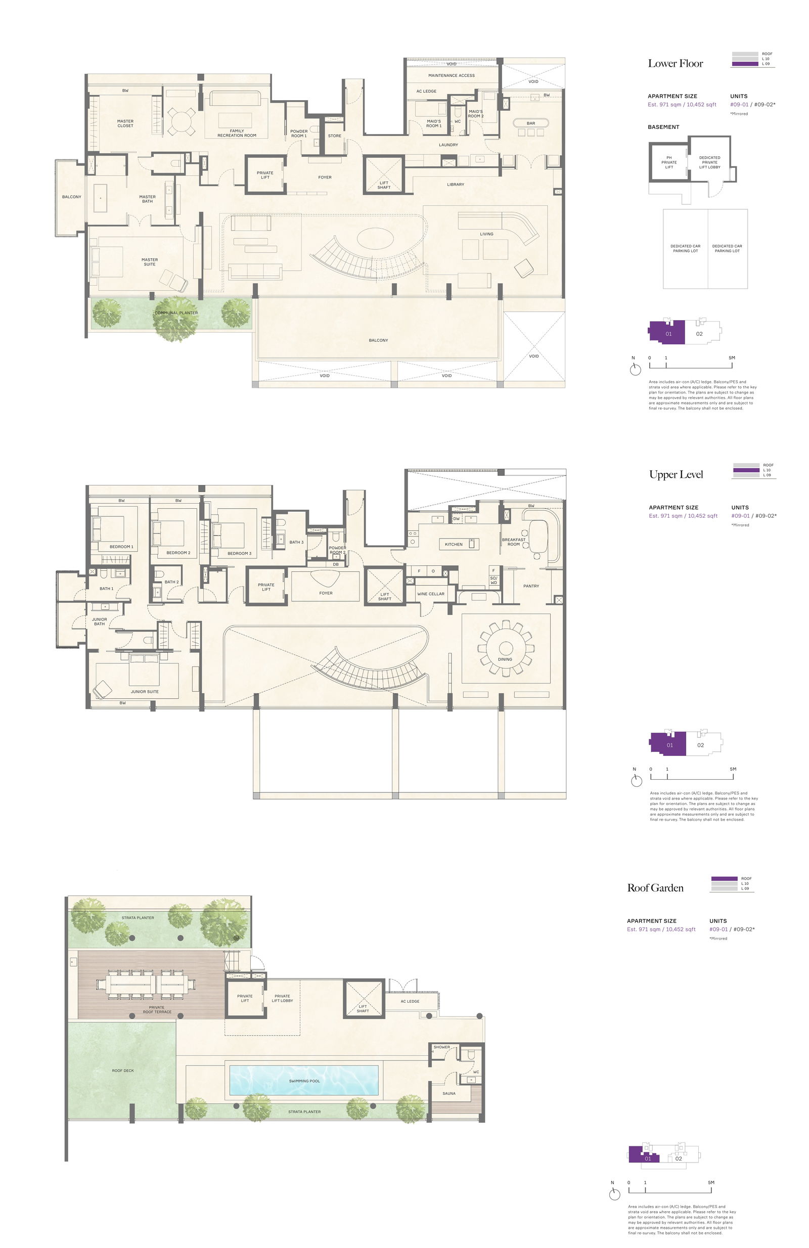 21 Anderson 5BR-PH 户型图
