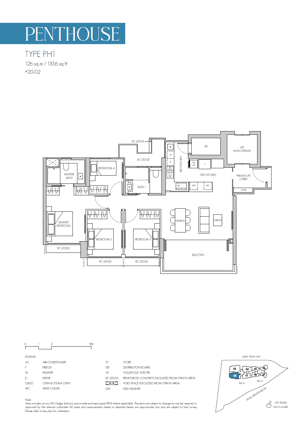 8 @ BT PH1 floor plan