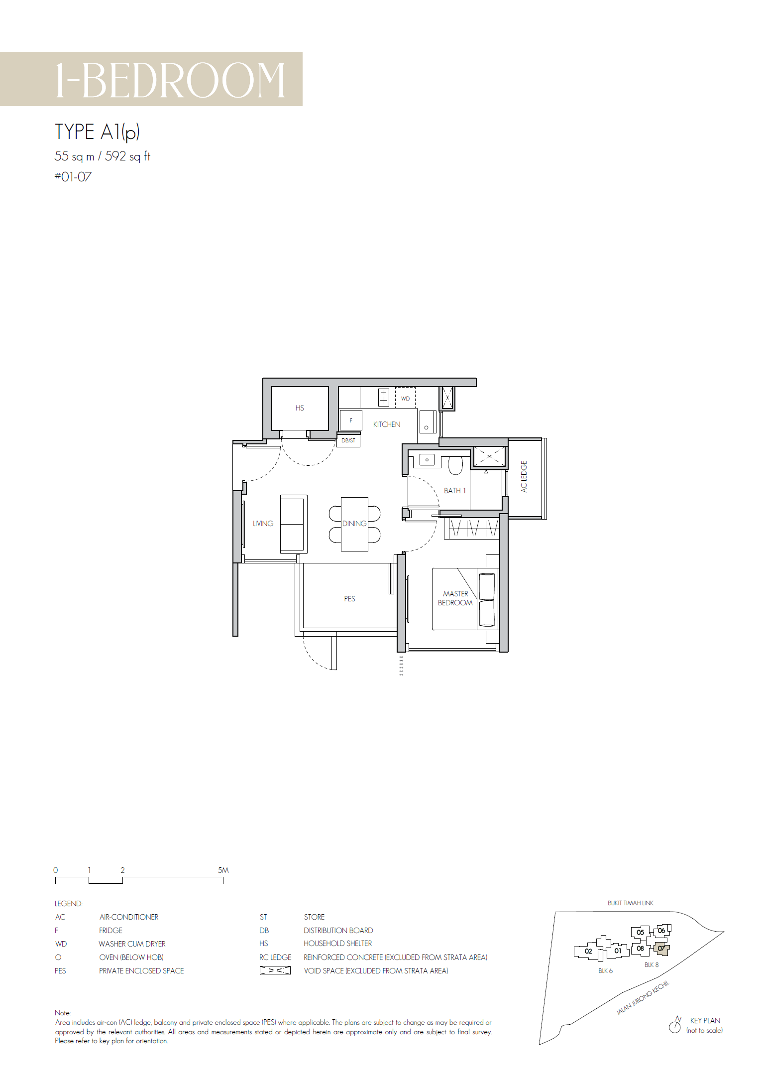 8 @ BT A1(p) floor plan