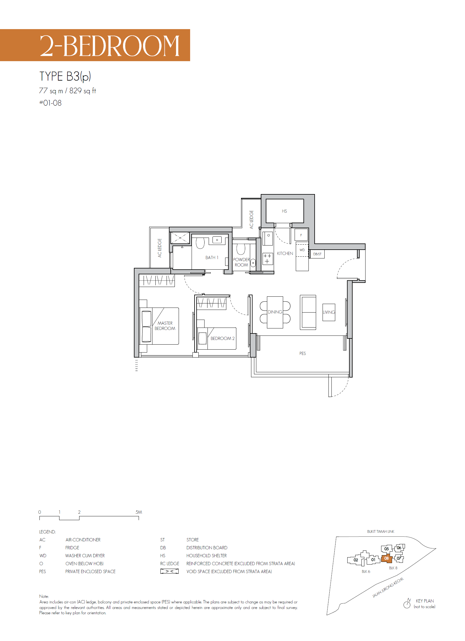 8 @ BT B3(p) floor plan