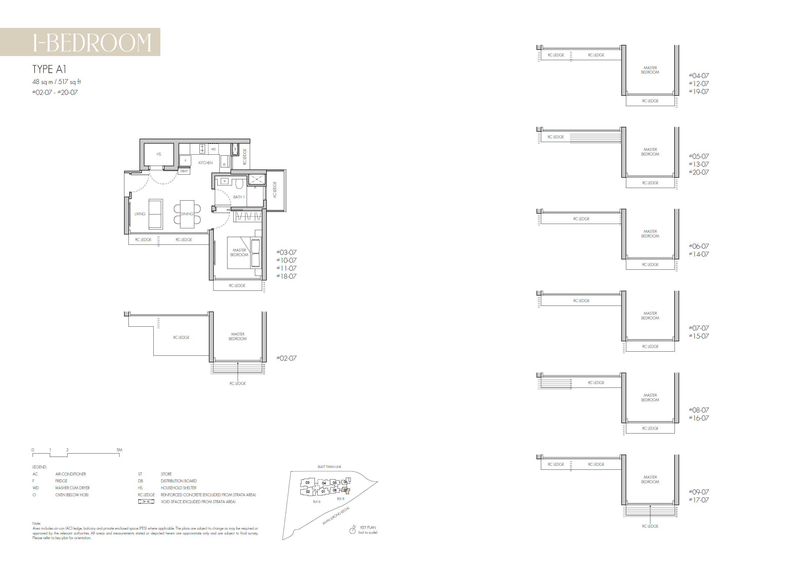 8 @ BT A1 floor plan