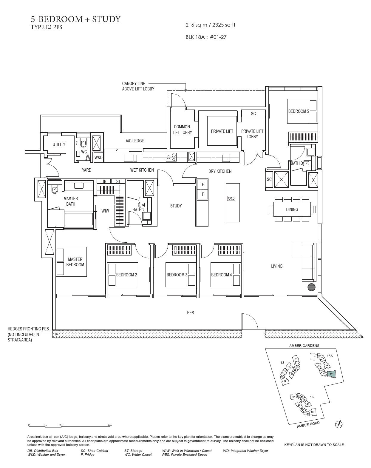 Amber Park 安珀苑 E3 (PES) 户型图