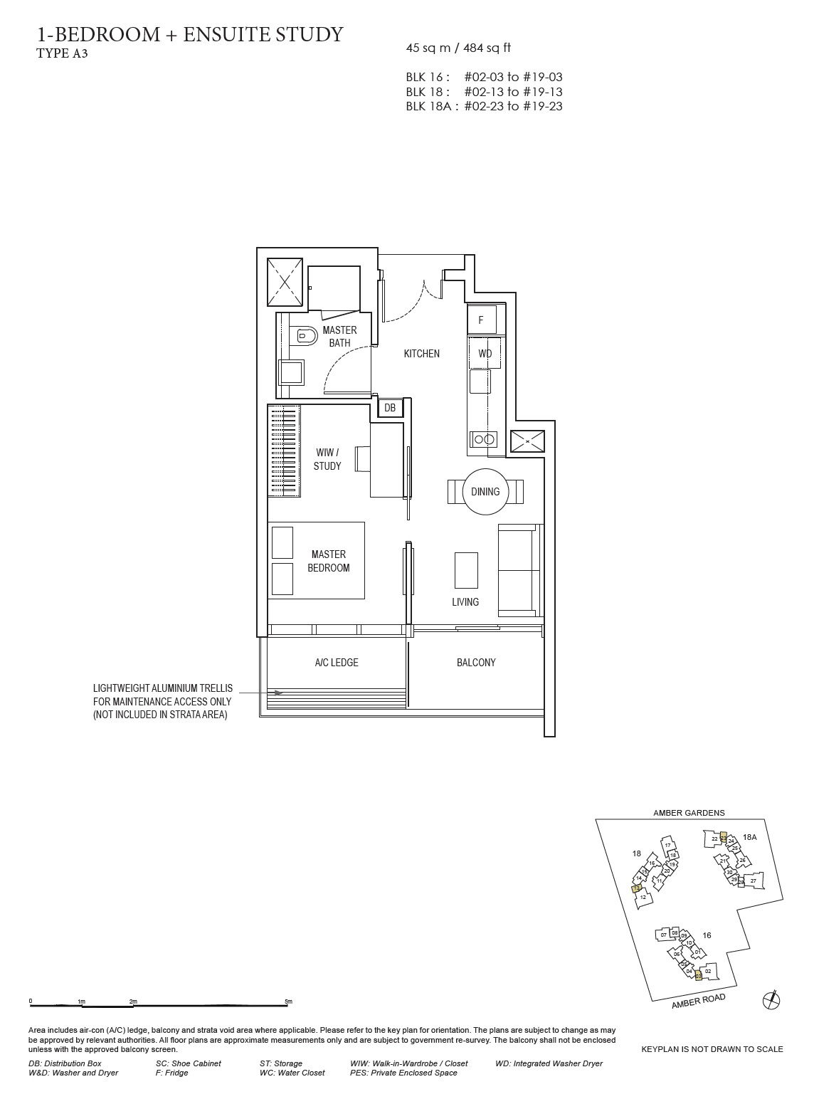 Amber Park 安珀苑 A3 户型图