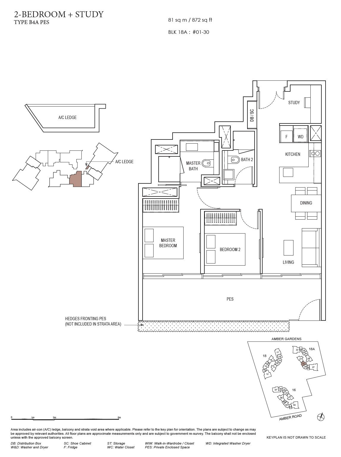 Amber Park 安珀苑 B4A (PES) 户型图