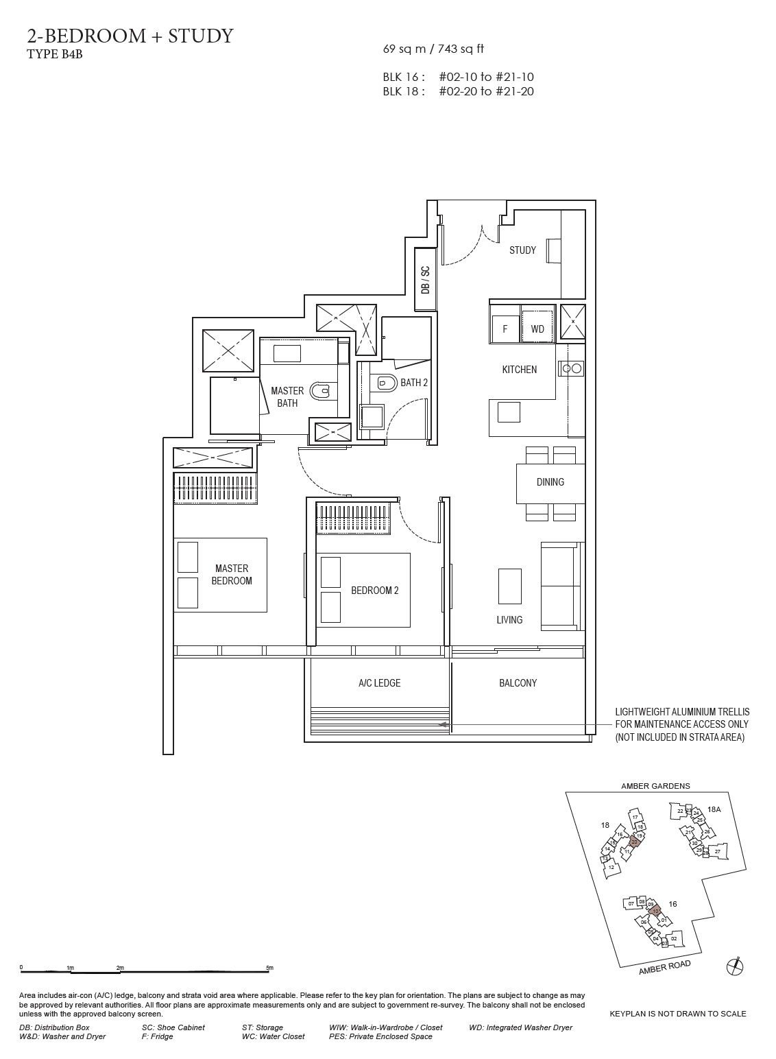 Amber Park 安珀苑 B4B 户型图