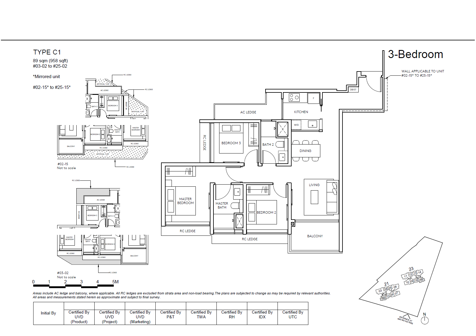 Amo Residence C1 户型图