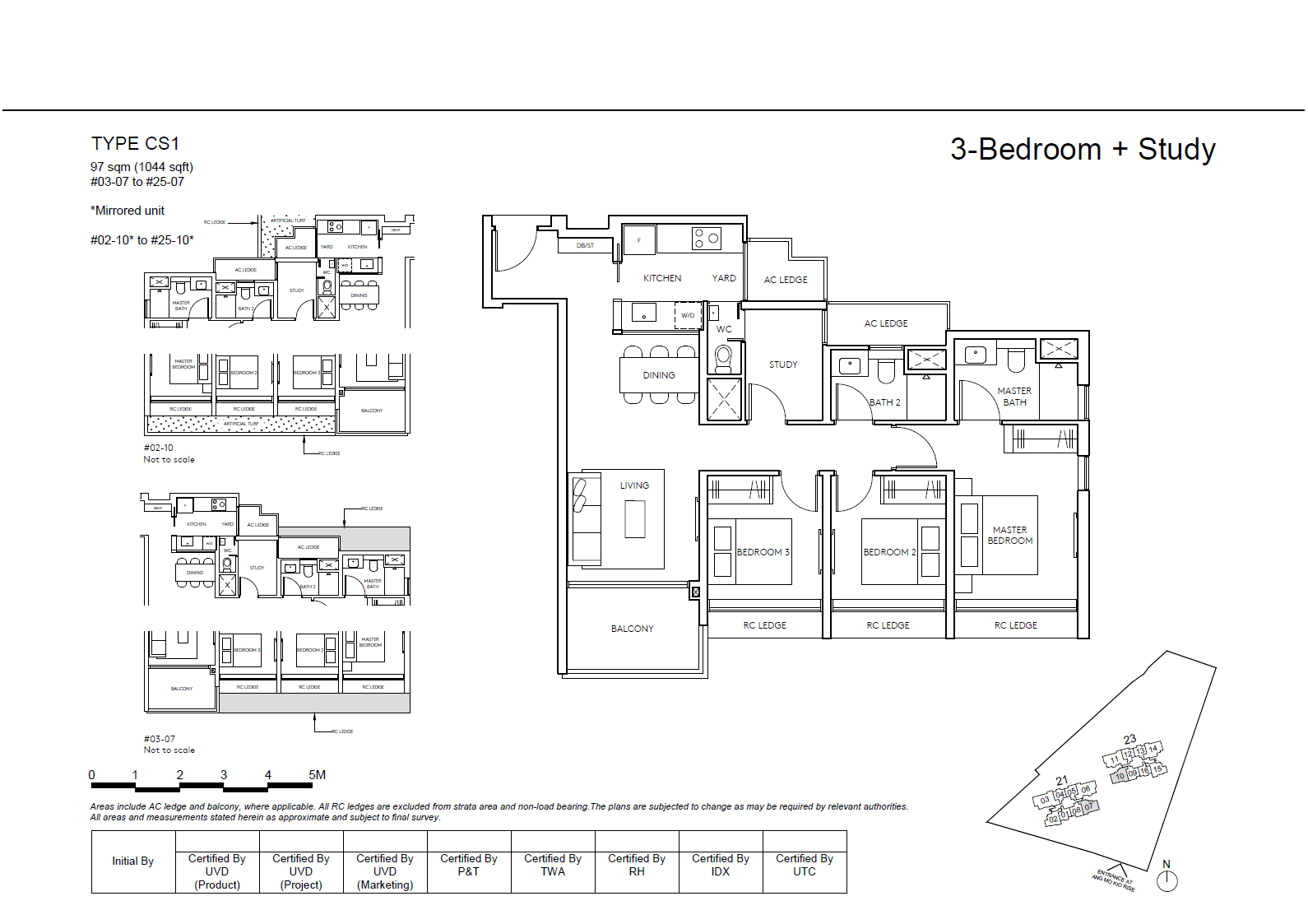 Amo Residence CS1 户型图