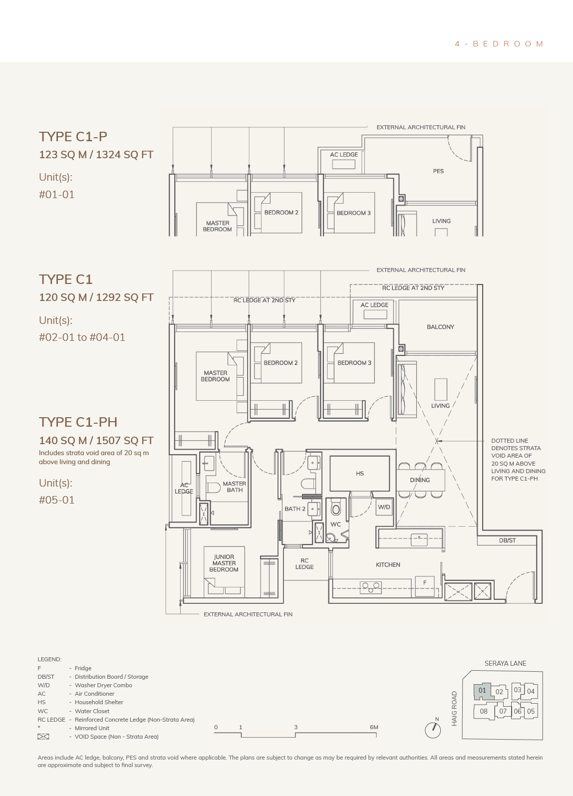 Ardor Residence C1 户型图