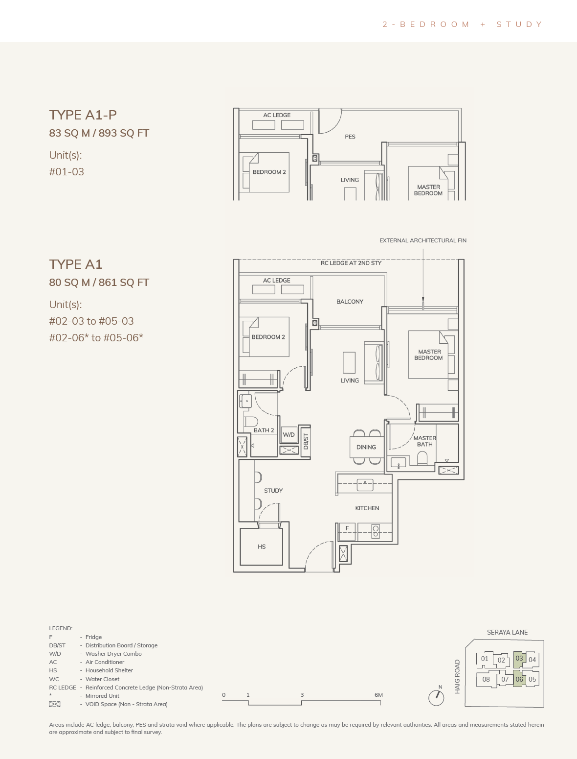 Ardor Residence A1 户型图