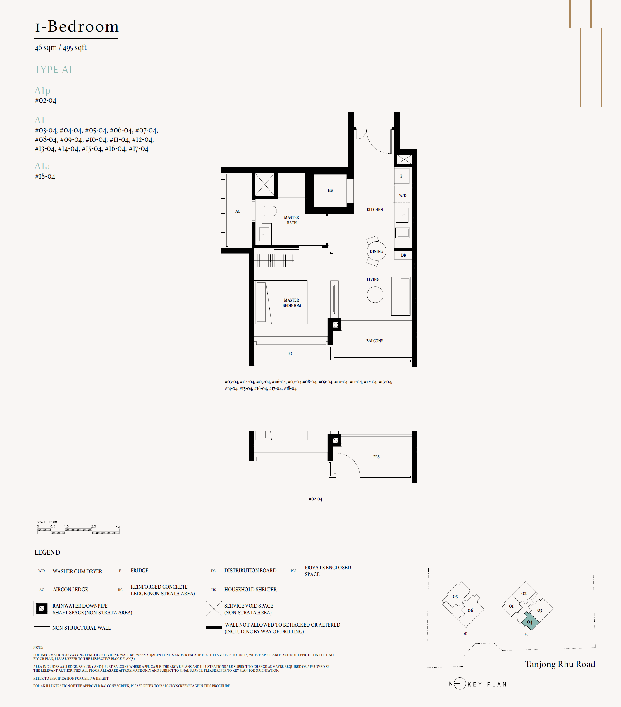 Arina East Residences floor plan