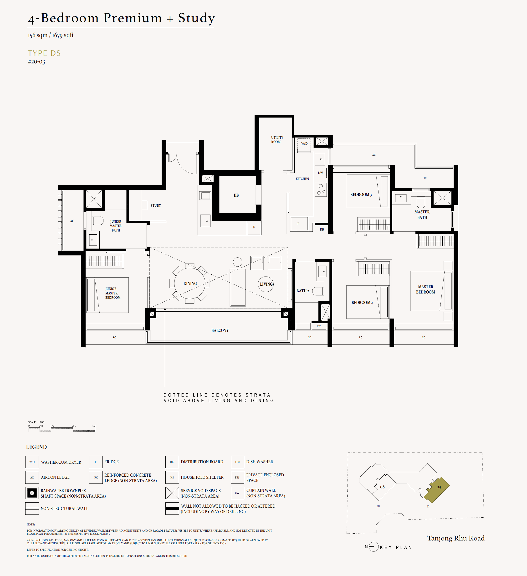 Arina East Residences floor plan