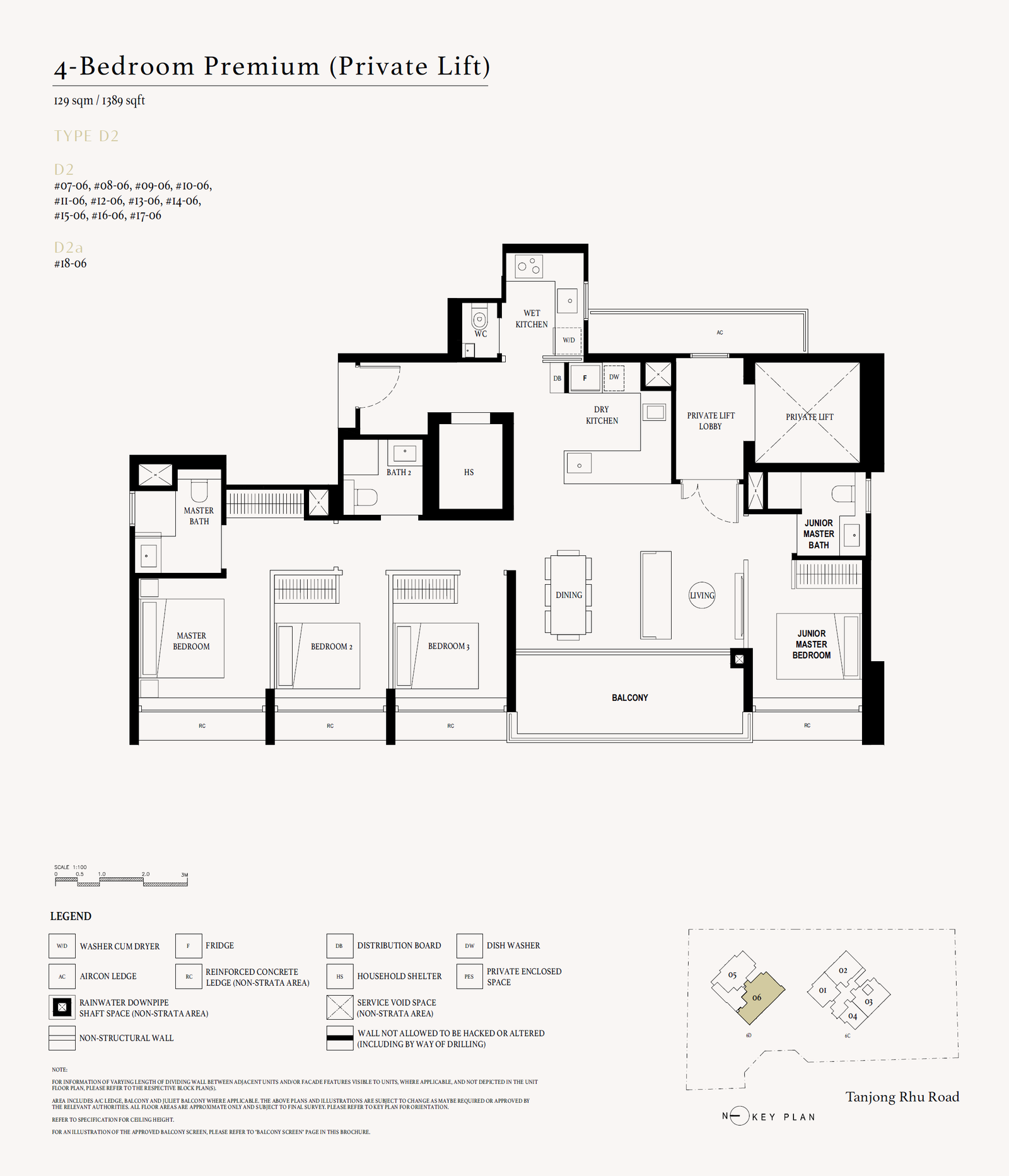 Arina East Residences floor plan