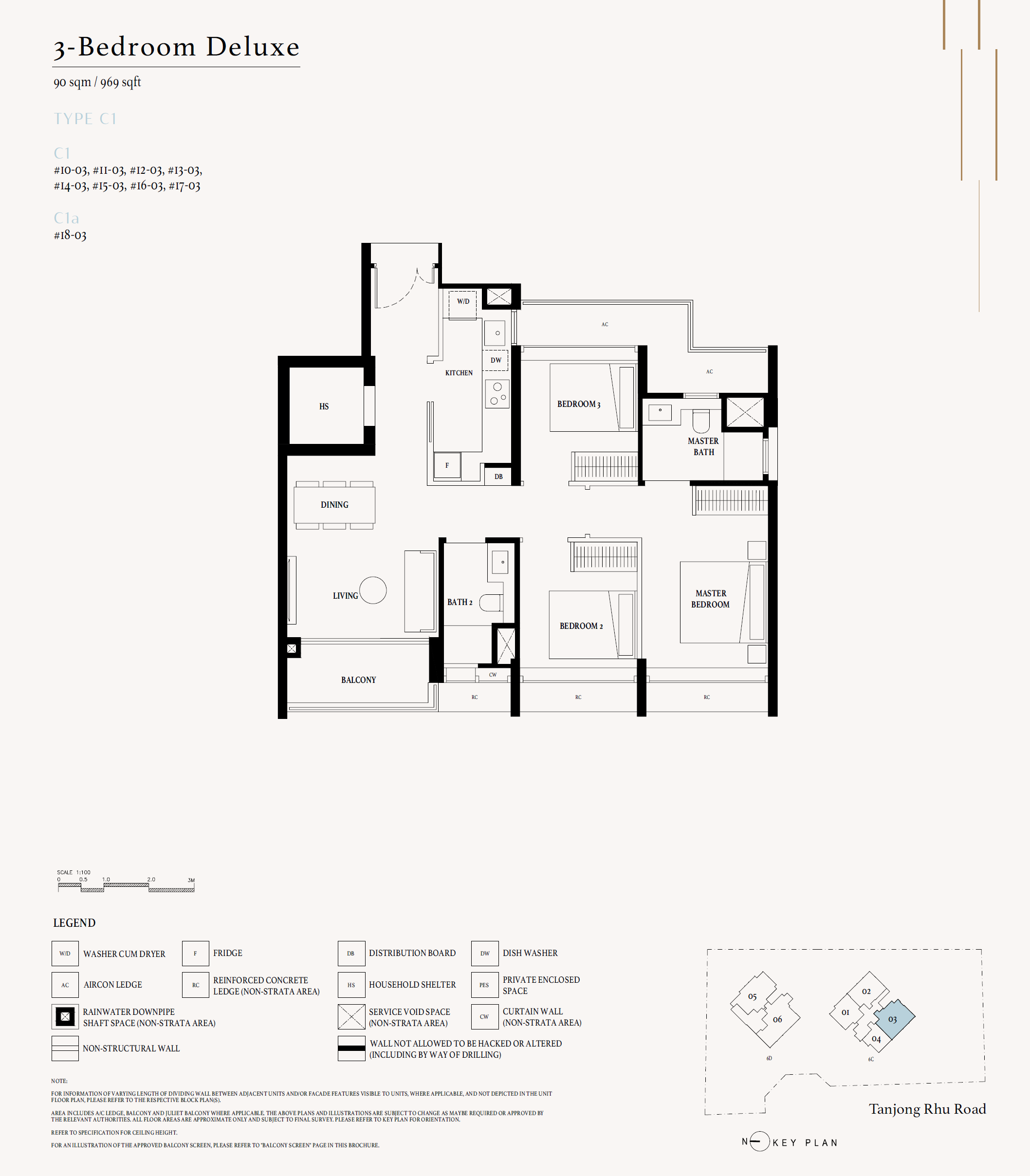 Arina East Residences floor plan