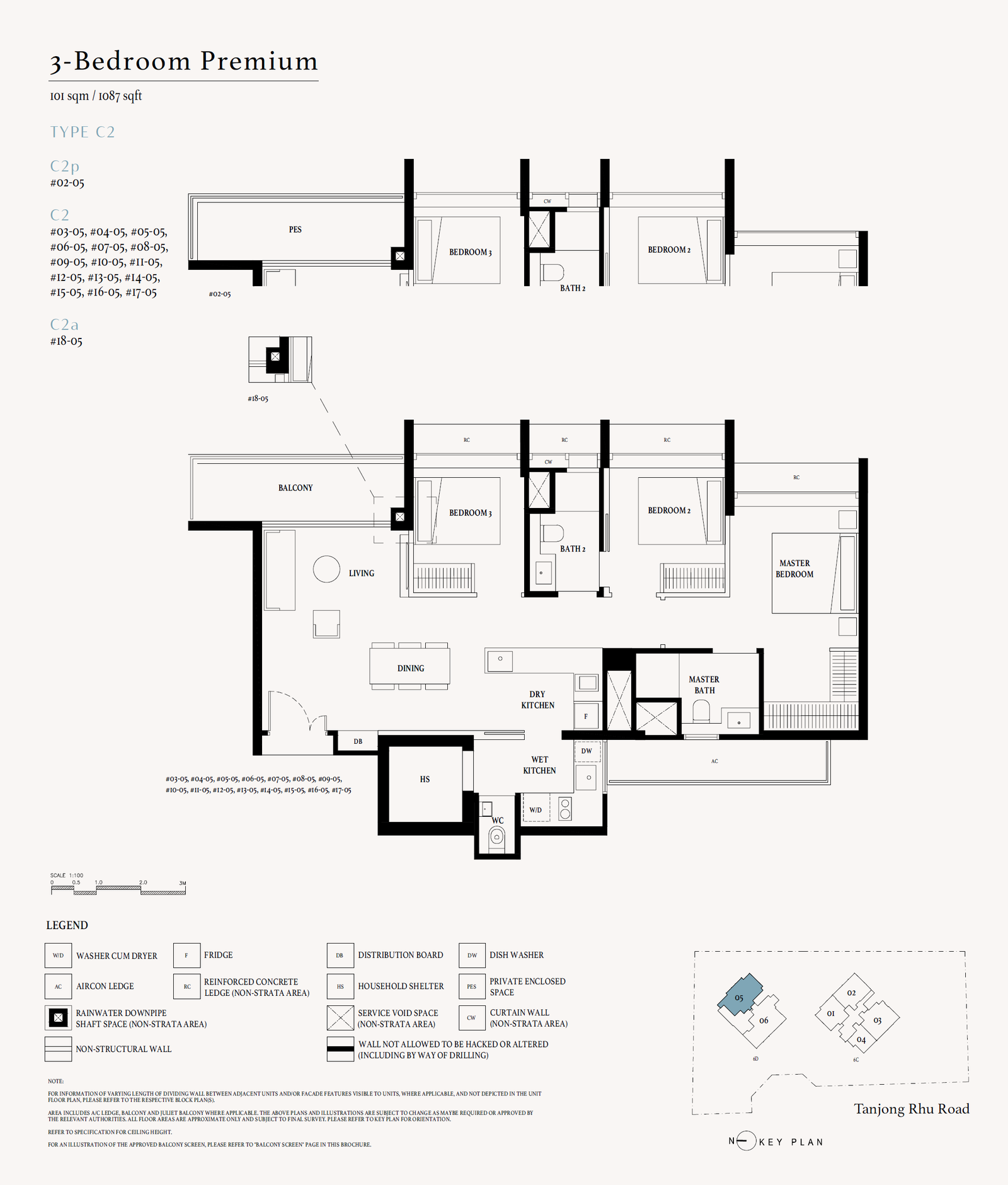 Arina East Residences floor plan