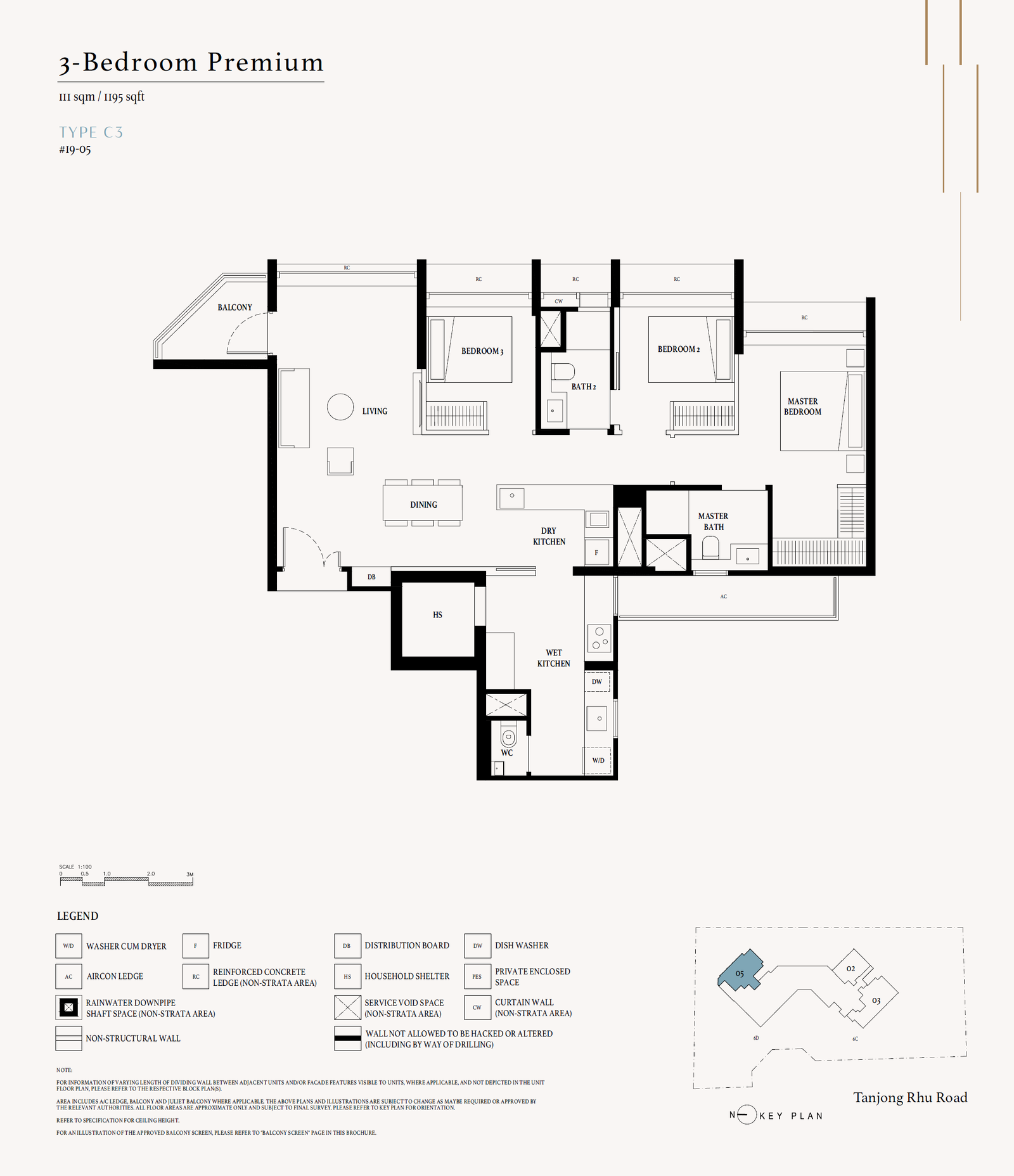 Arina East Residences floor plan