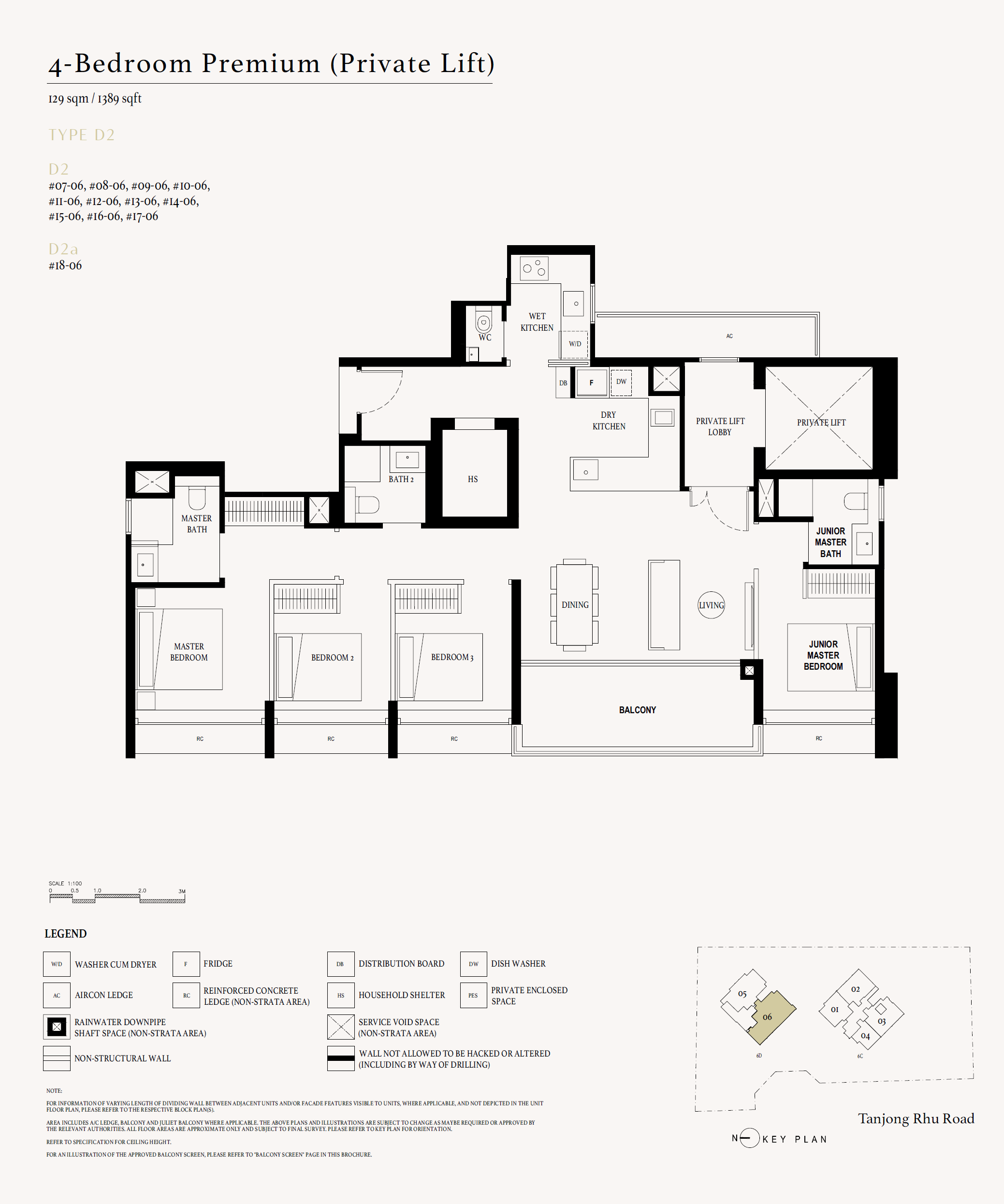 Arina East Residences floor plan