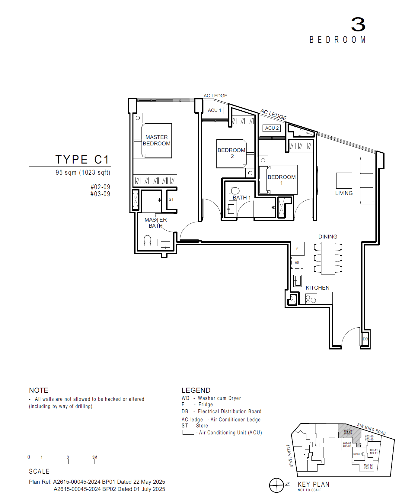 Artisan 8 C1 floor plan