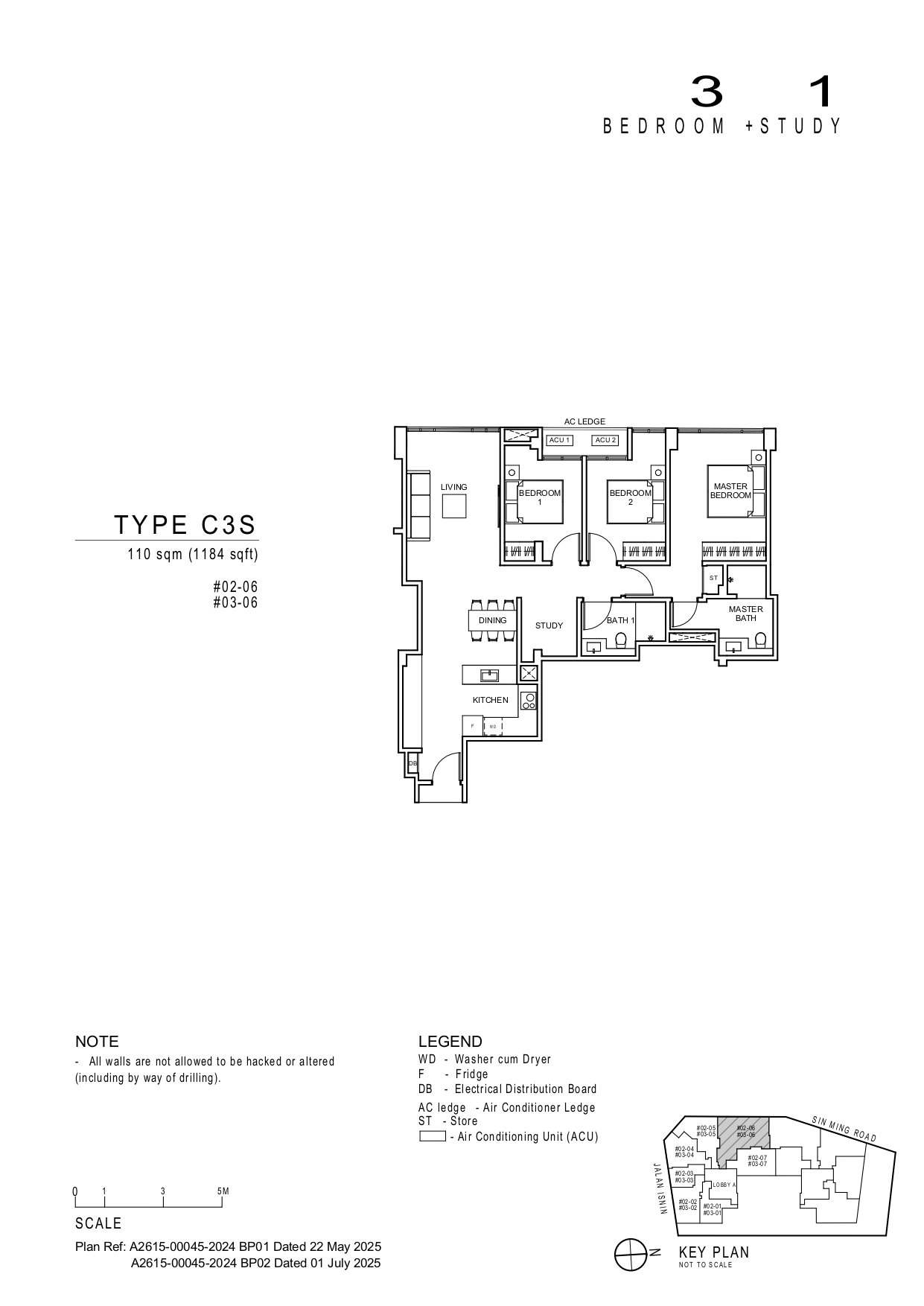 Artisan 8 C3S floor plan