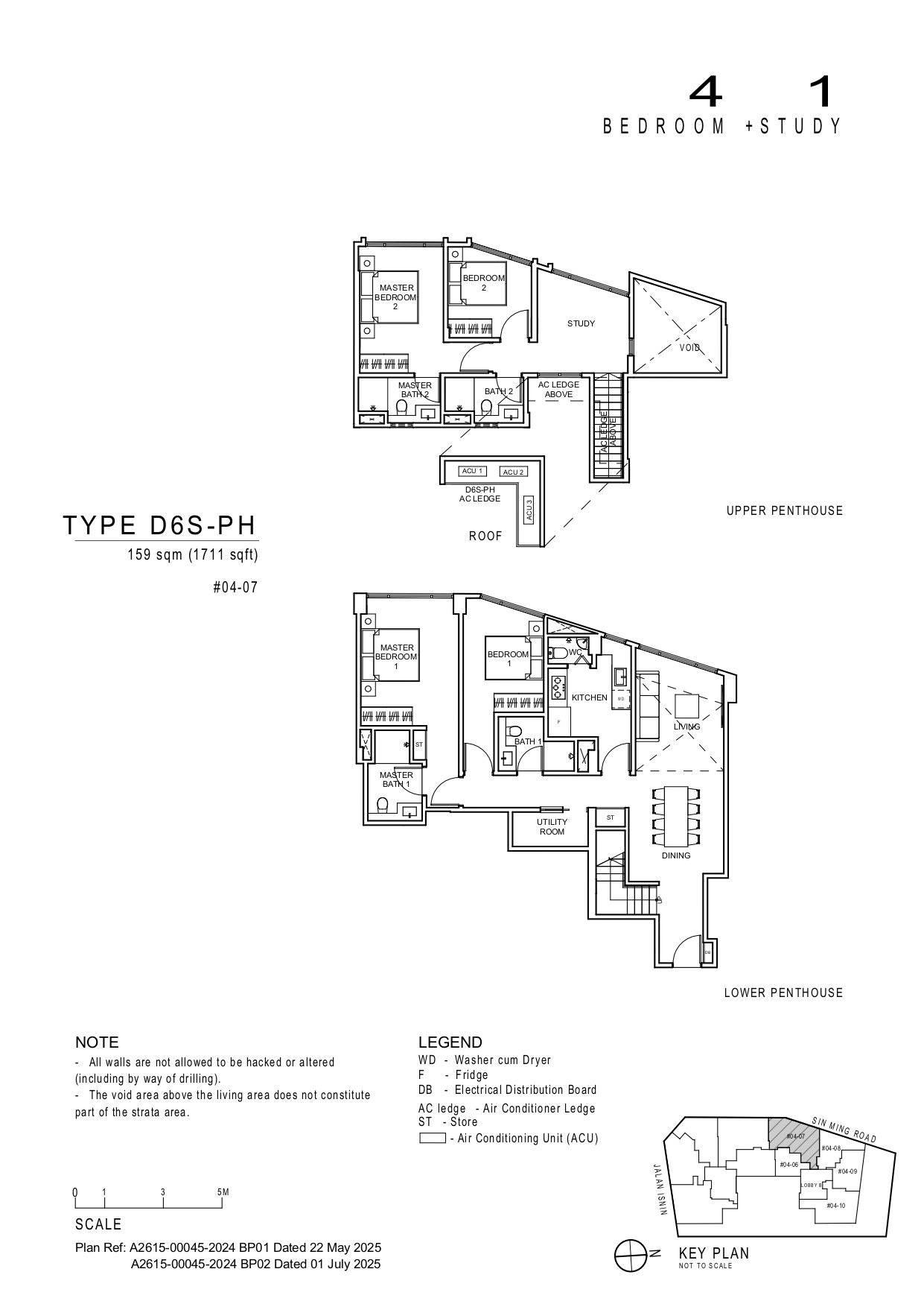 Artisan 8 D6S-PH floor plan