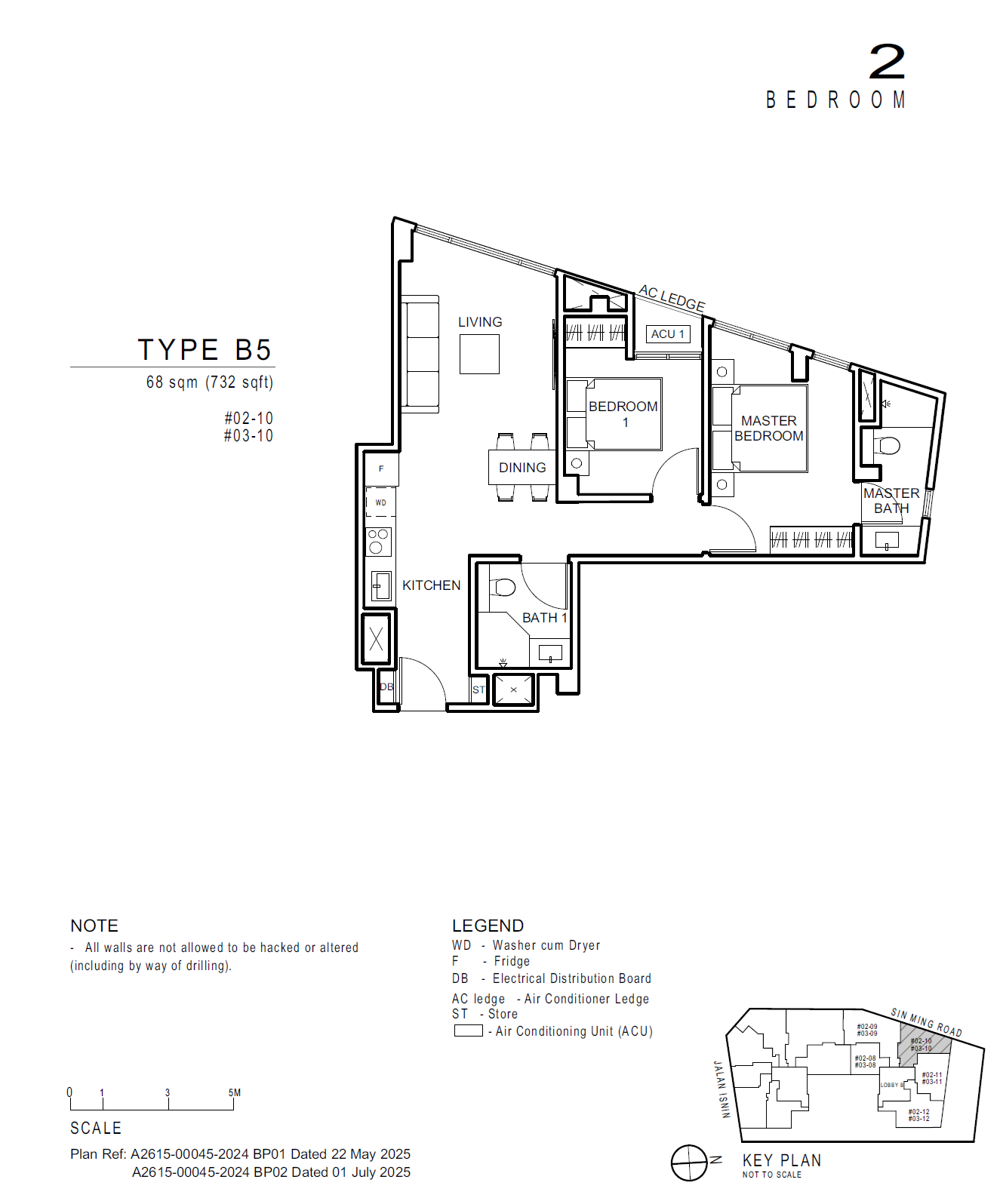 Artisan 8 B5 floor plan