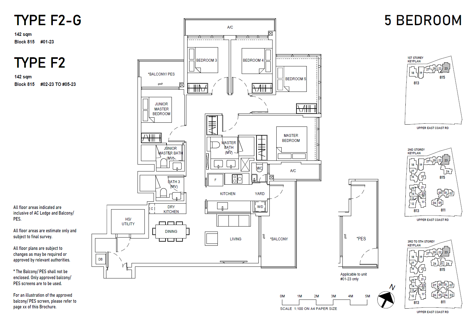 Bagnall Haus F2-G 户型图