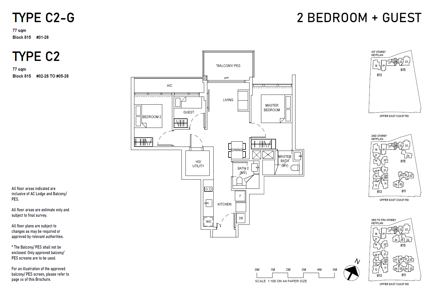 Bagnall Haus C2 户型图
