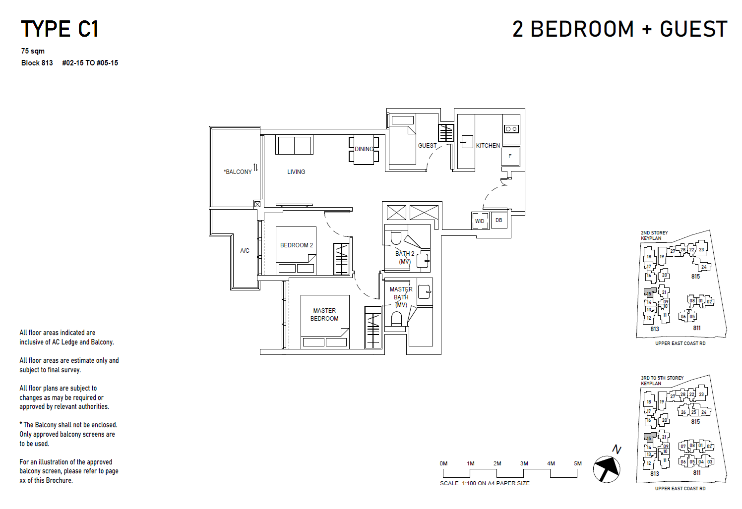 Bagnall Haus C1 户型图