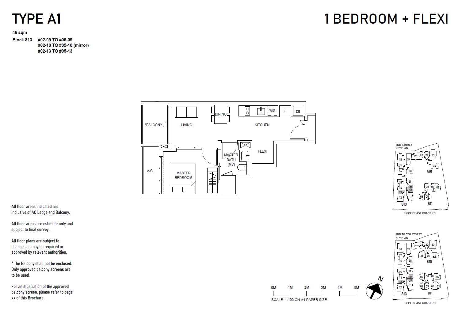 Bagnall Haus A1 户型图