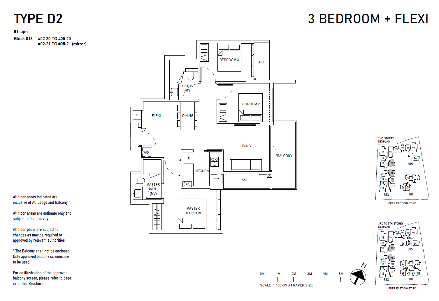 Bagnall Haus D2 户型图