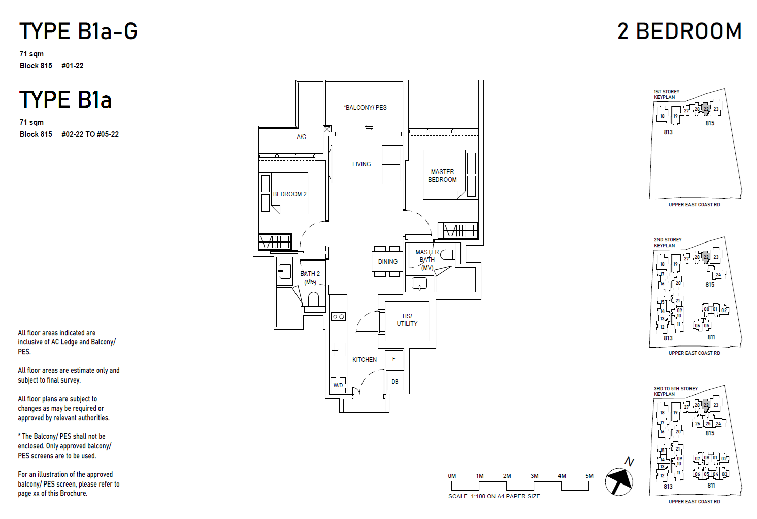 Bagnall Haus B1a 户型图