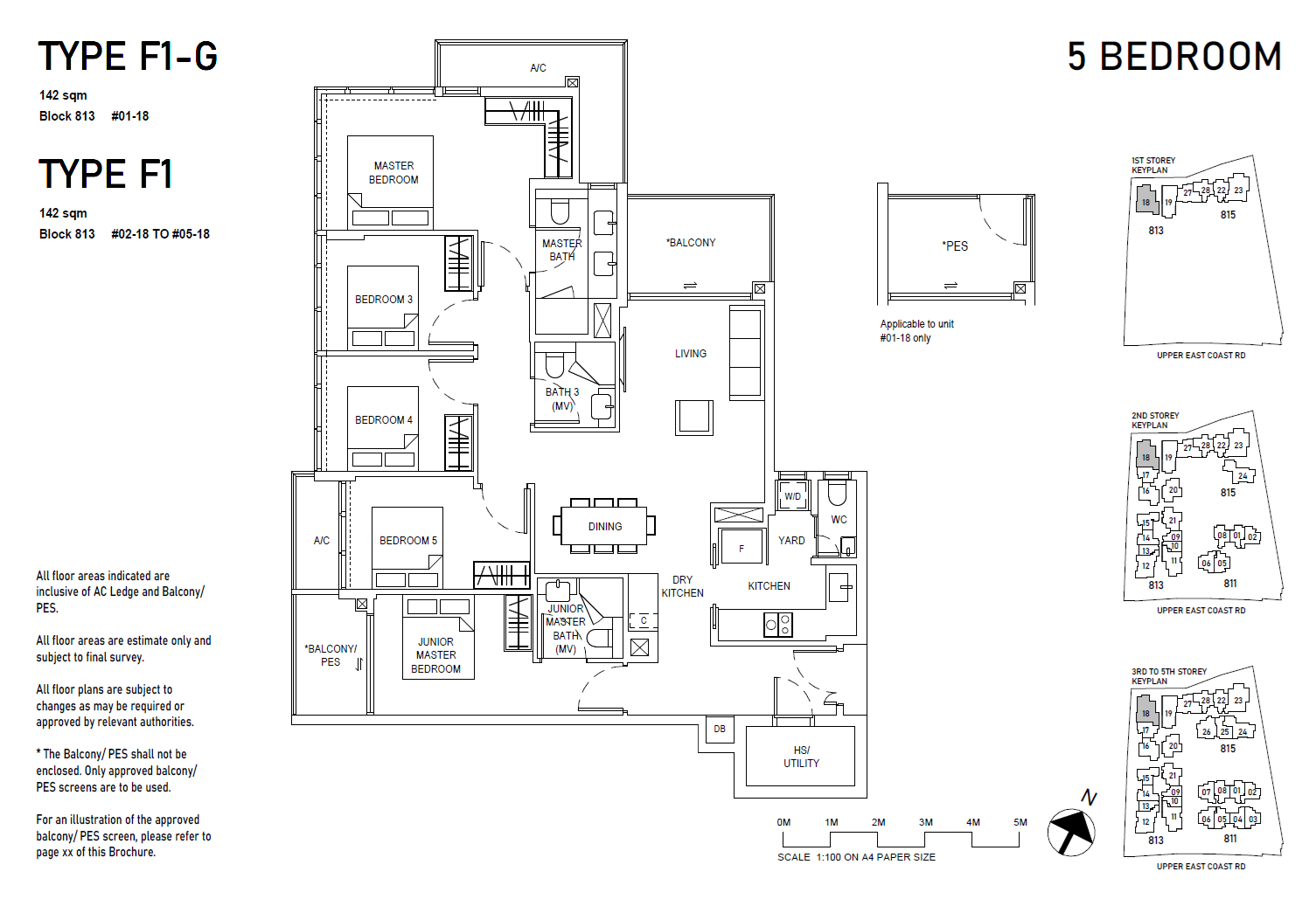 Bagnall Haus F1 户型图