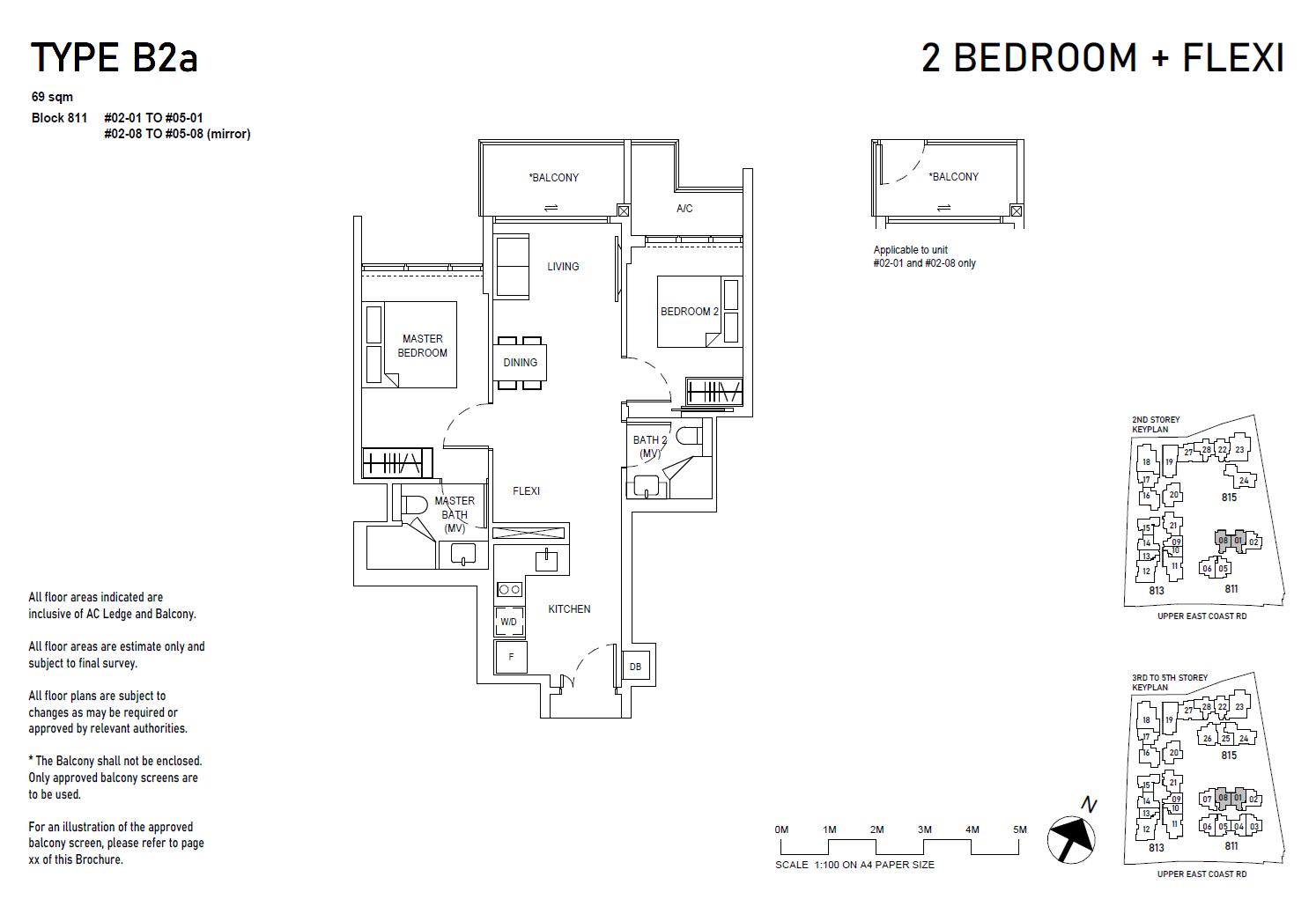 Bagnall Haus B2a 户型图