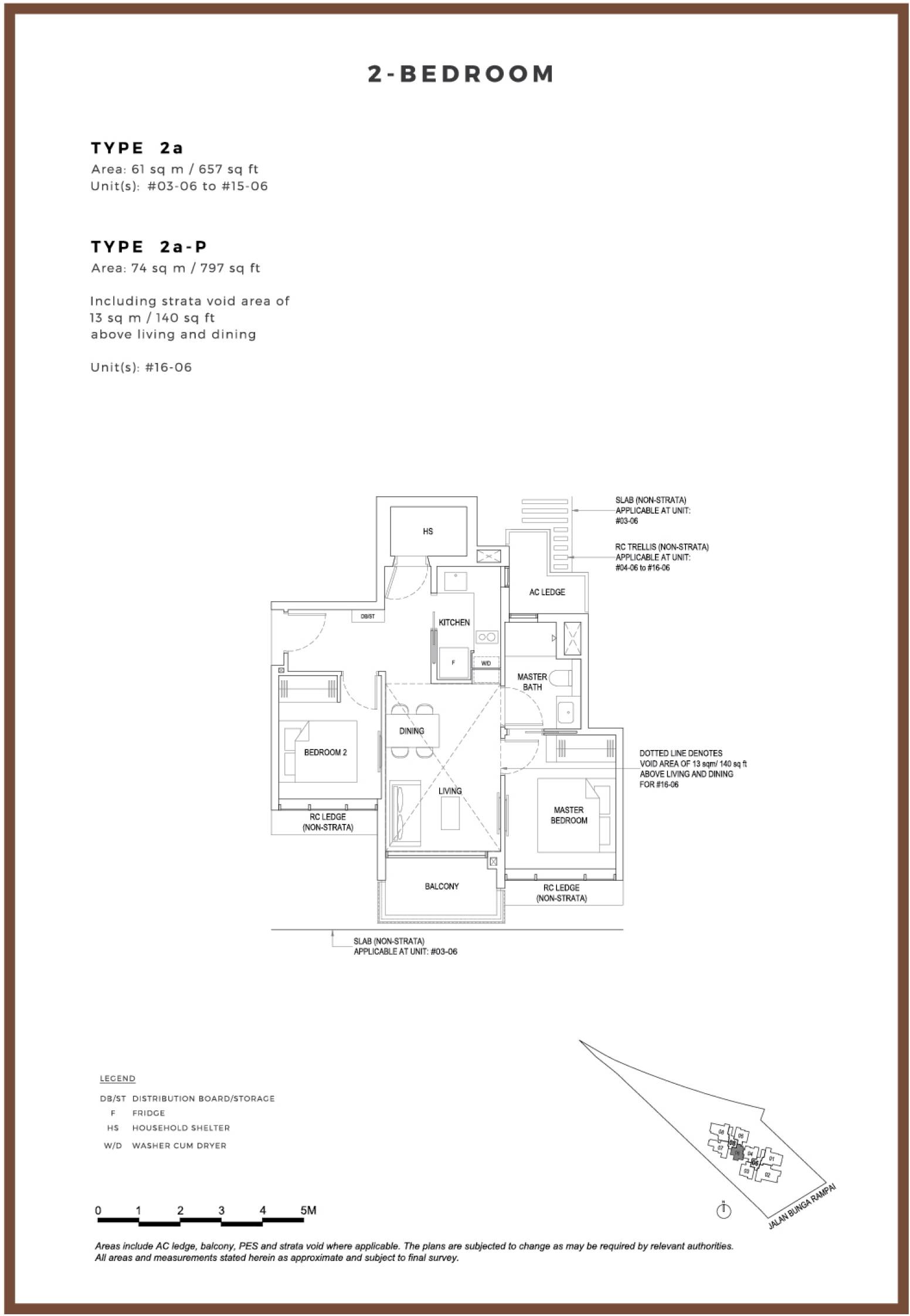 Bartley Vue 2a 户型图