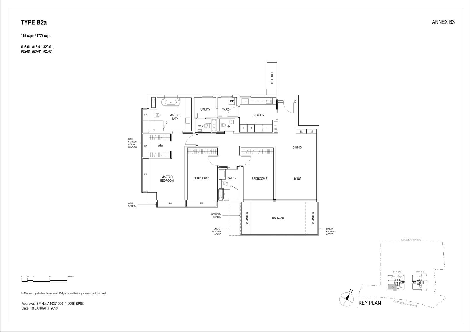 Boulevard 88 floor plan